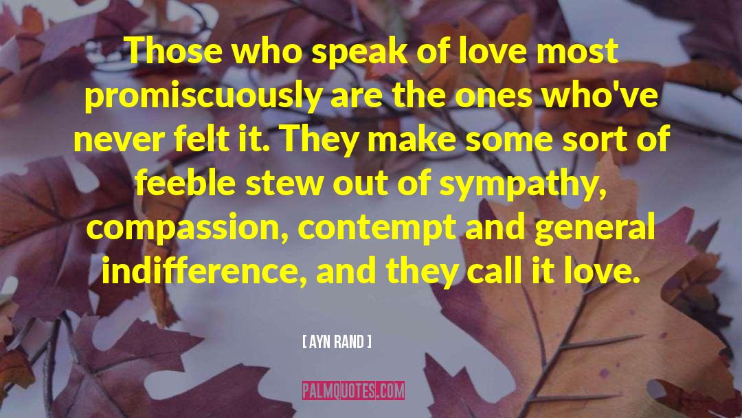 Afternoon Love quotes by Ayn Rand