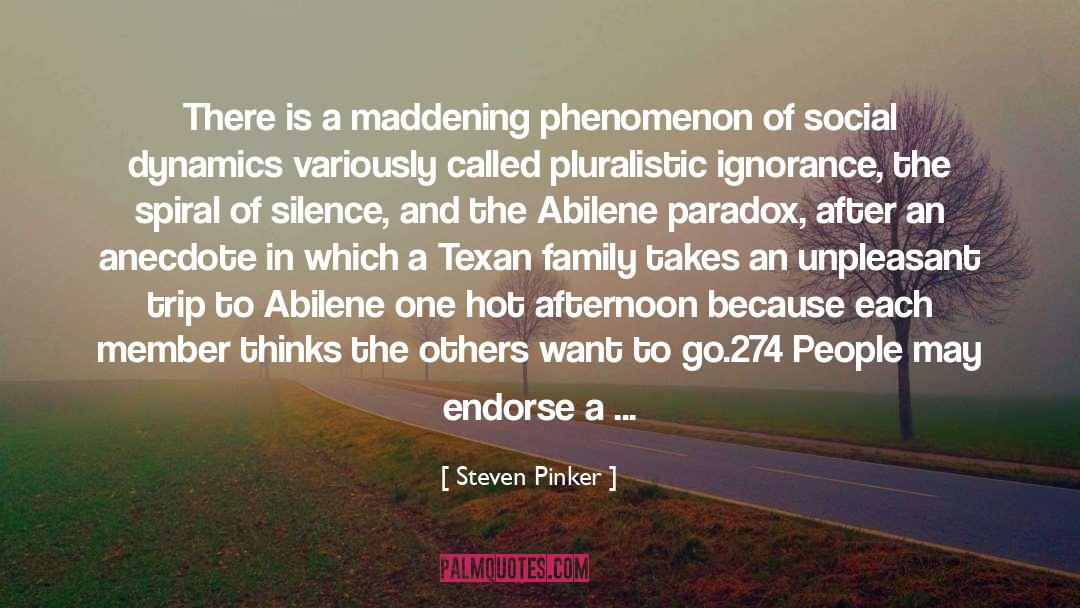 Afternoon quotes by Steven Pinker