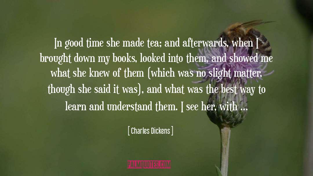 Afternoon Tea quotes by Charles Dickens