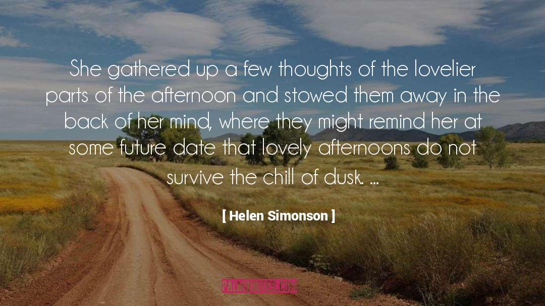 Afternoons quotes by Helen Simonson