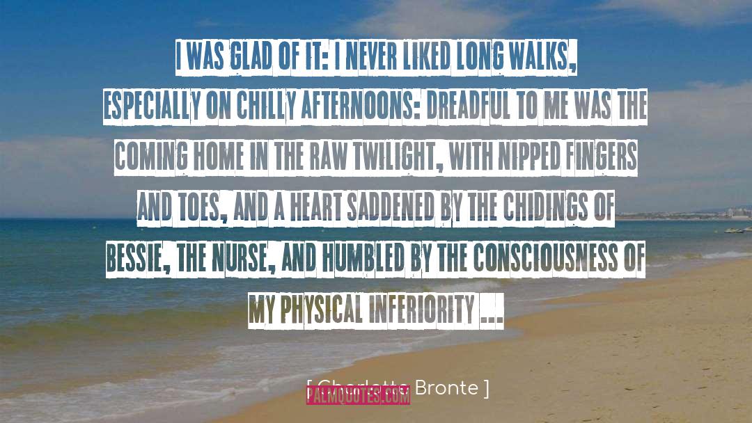 Afternoons quotes by Charlotte Bronte
