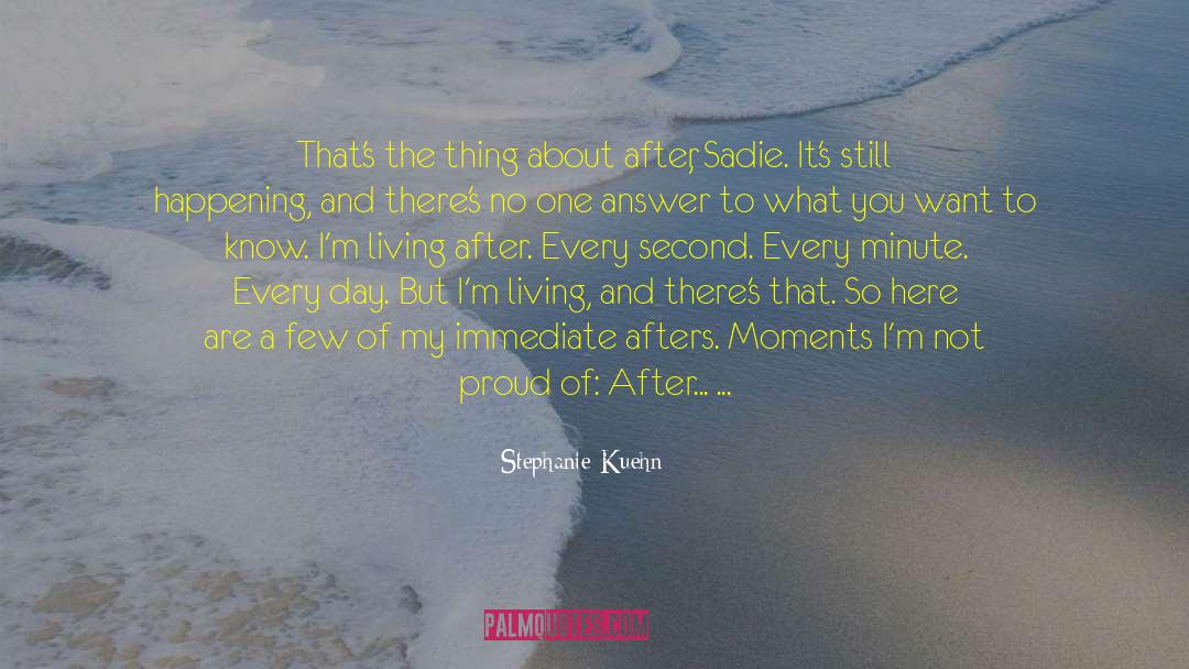 Afters quotes by Stephanie Kuehn