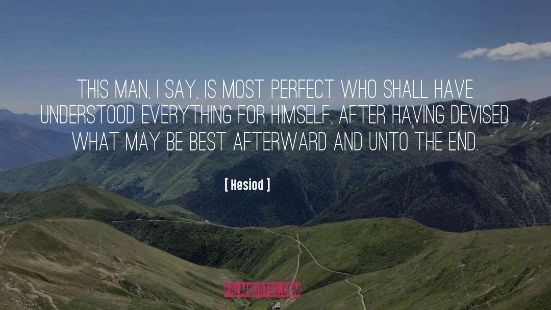 Afterward quotes by Hesiod