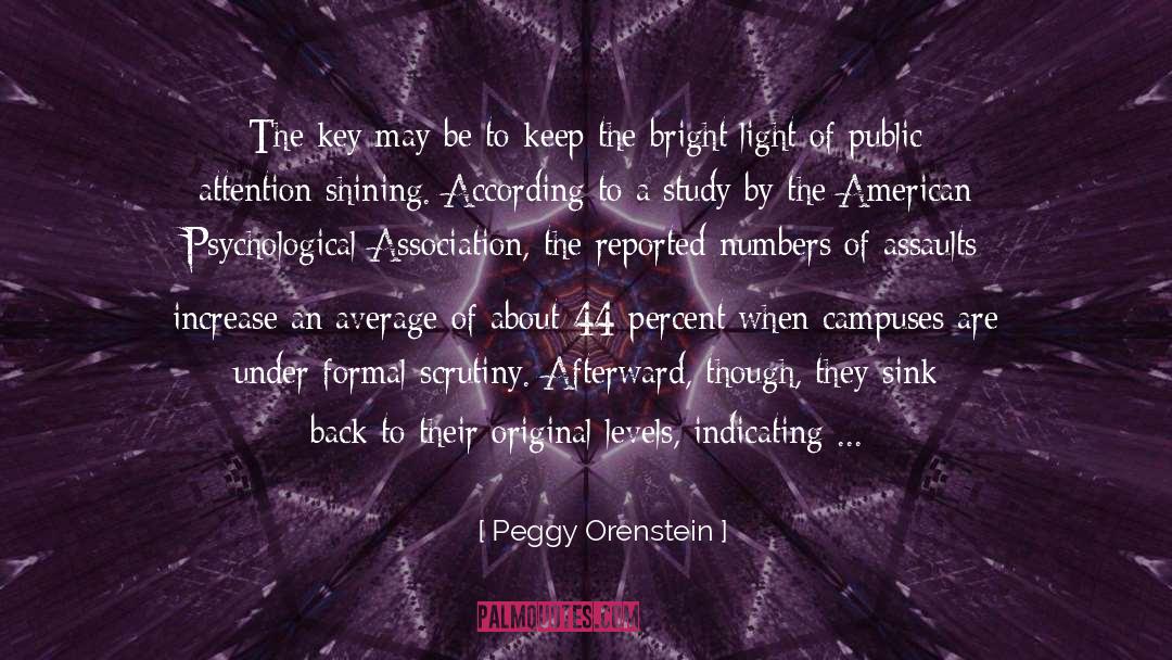 Afterward quotes by Peggy Orenstein