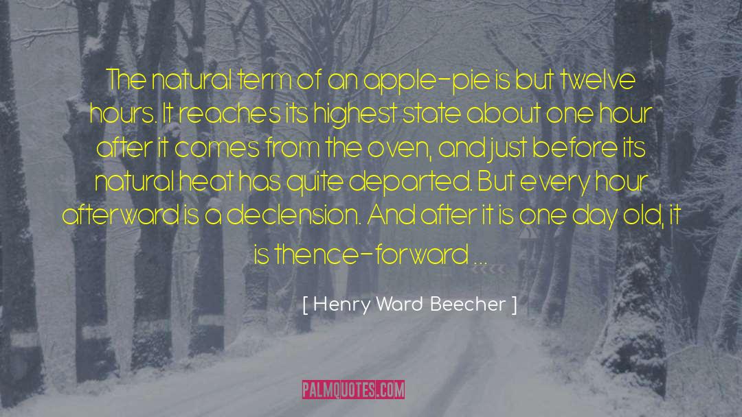 Afterward quotes by Henry Ward Beecher