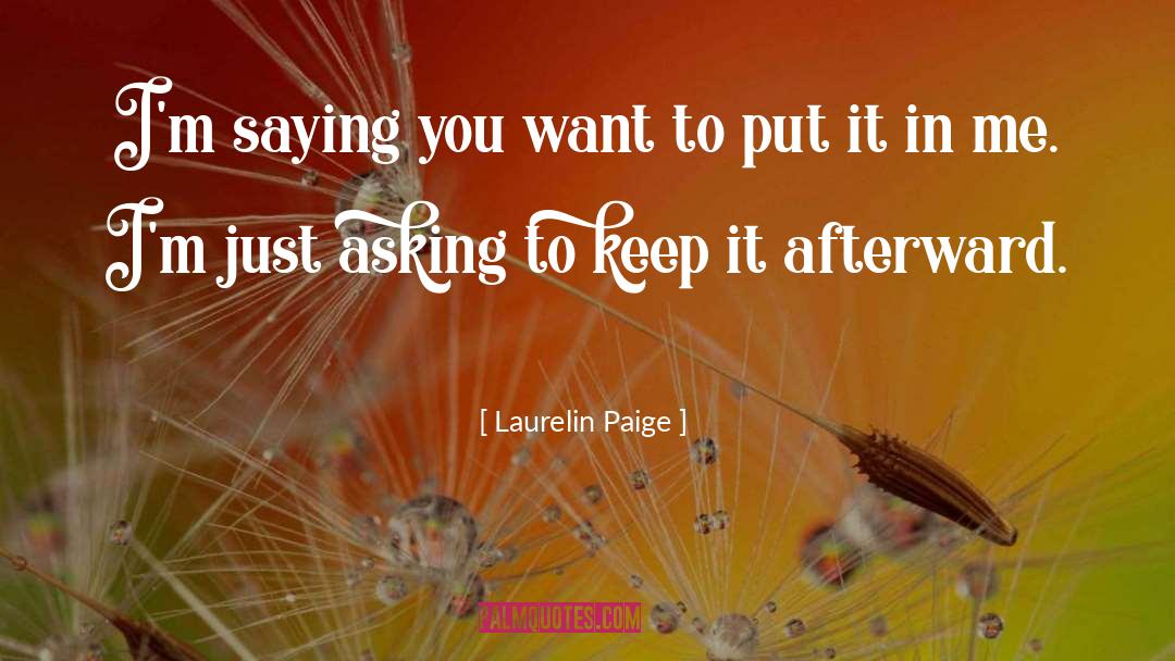 Afterward quotes by Laurelin Paige