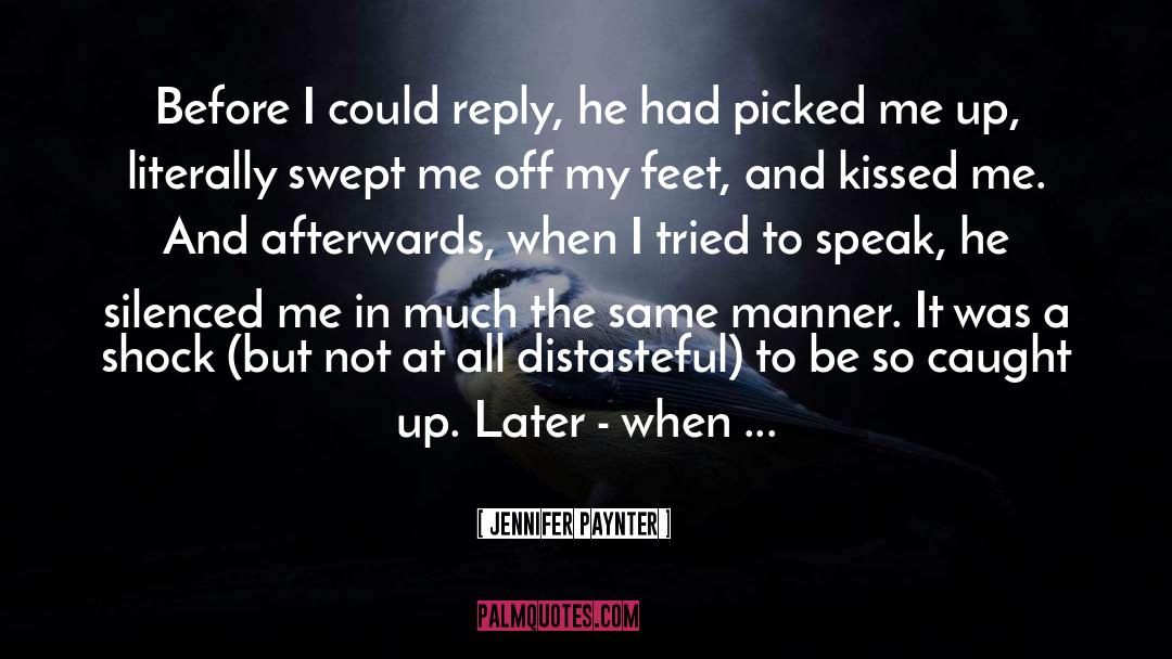 Afterwards quotes by Jennifer Paynter