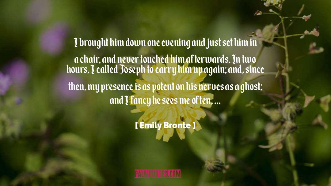 Afterwards quotes by Emily Bronte