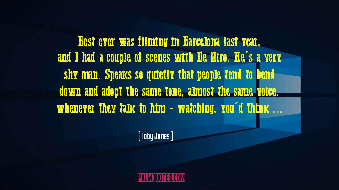 Afueras De Barcelona quotes by Toby Jones