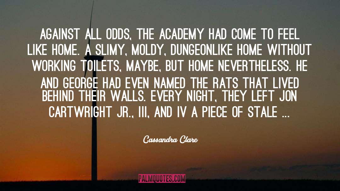 Against All Odds quotes by Cassandra Clare