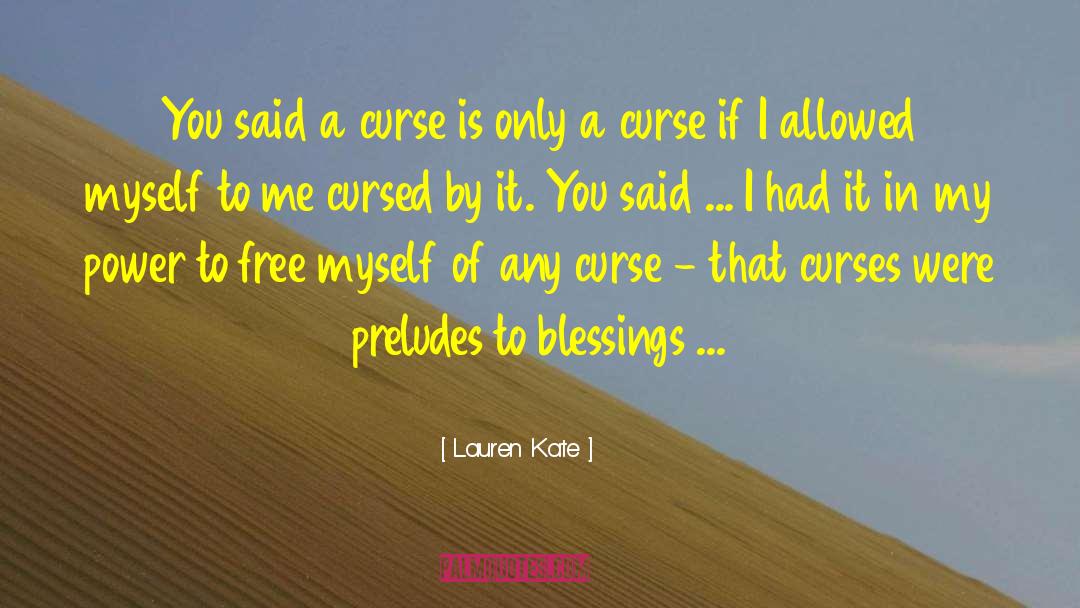 Against Curse Words quotes by Lauren Kate