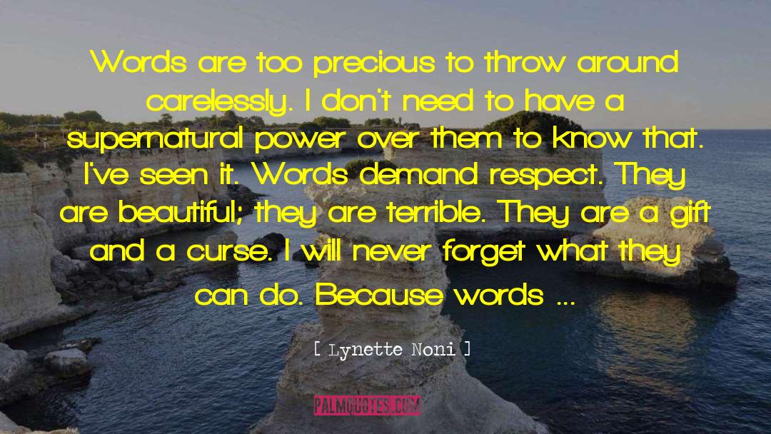 Against Curse Words quotes by Lynette Noni