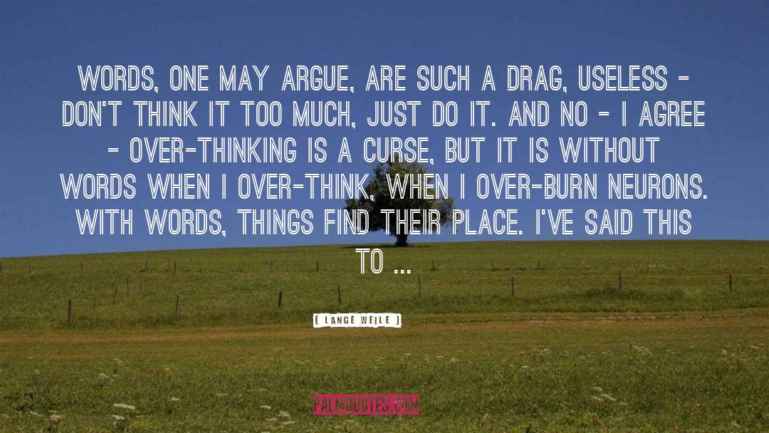 Against Curse Words quotes by Lange Weile
