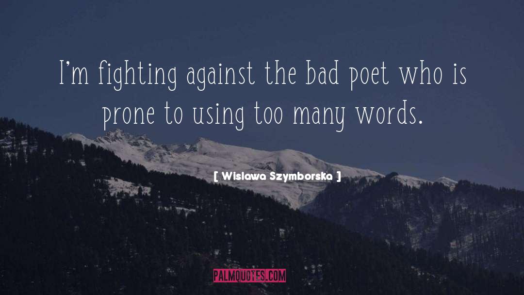 Against Curse Words quotes by Wislawa Szymborska