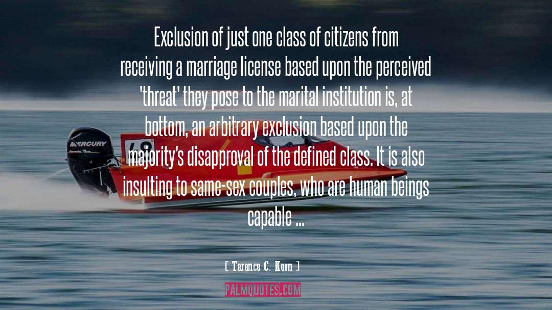Against Gay Marriage quotes by Terence C. Kern
