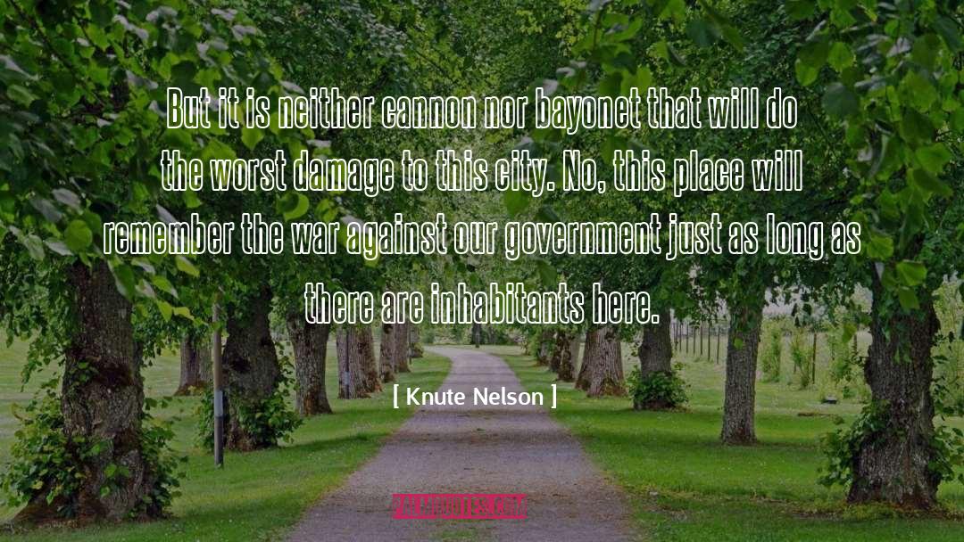 Against quotes by Knute Nelson