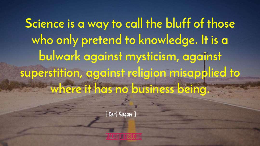 Against Religion quotes by Carl Sagan