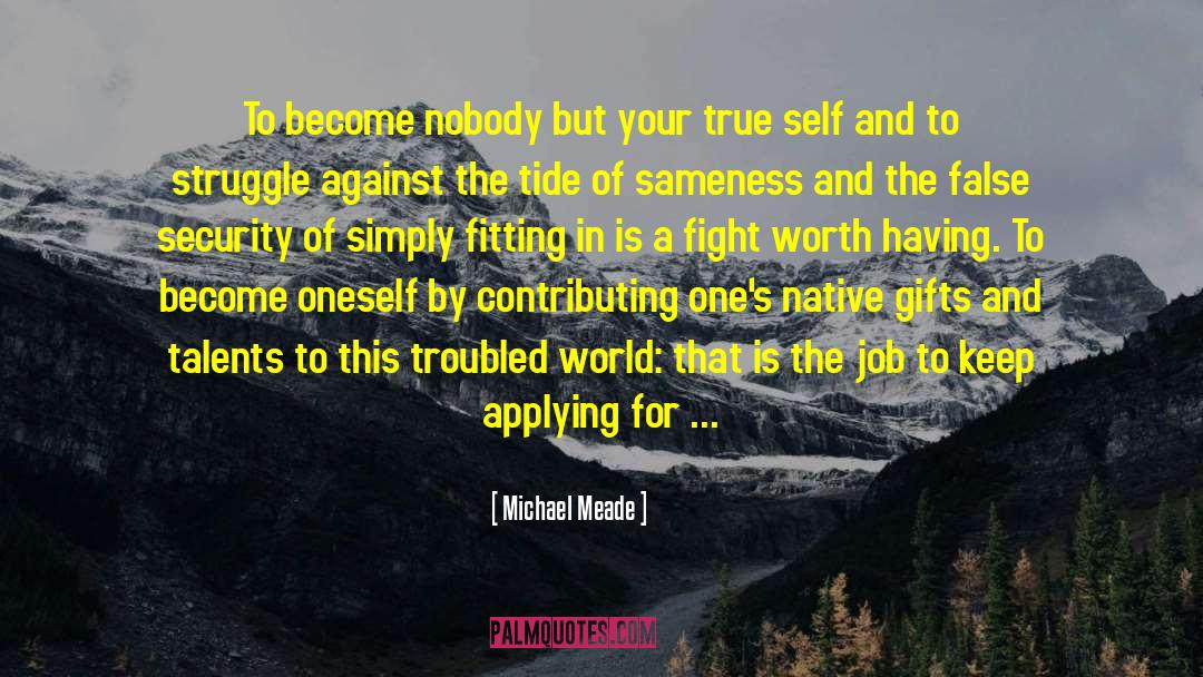 Against The Tide quotes by Michael Meade