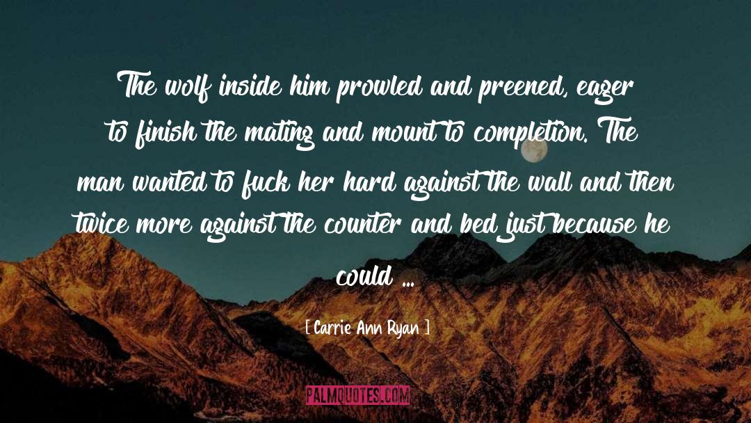 Against The Wall quotes by Carrie Ann Ryan