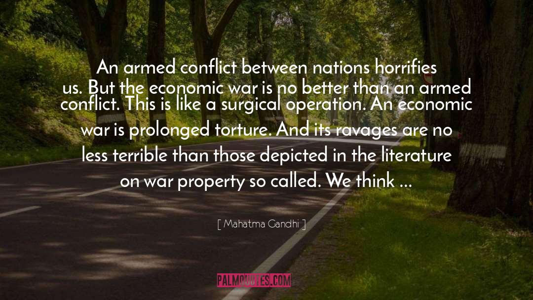 Against War quotes by Mahatma Gandhi