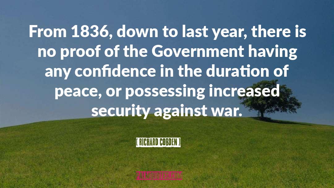 Against War quotes by Richard Cobden