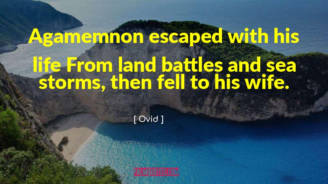Agamemnon quotes by Ovid
