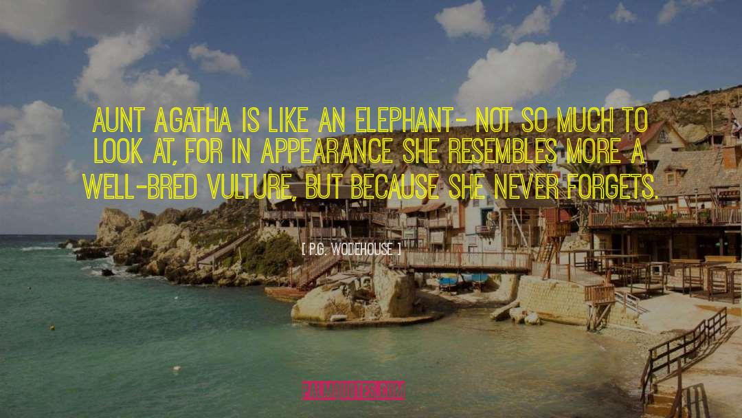 Agatha Wellbelove quotes by P.G. Wodehouse