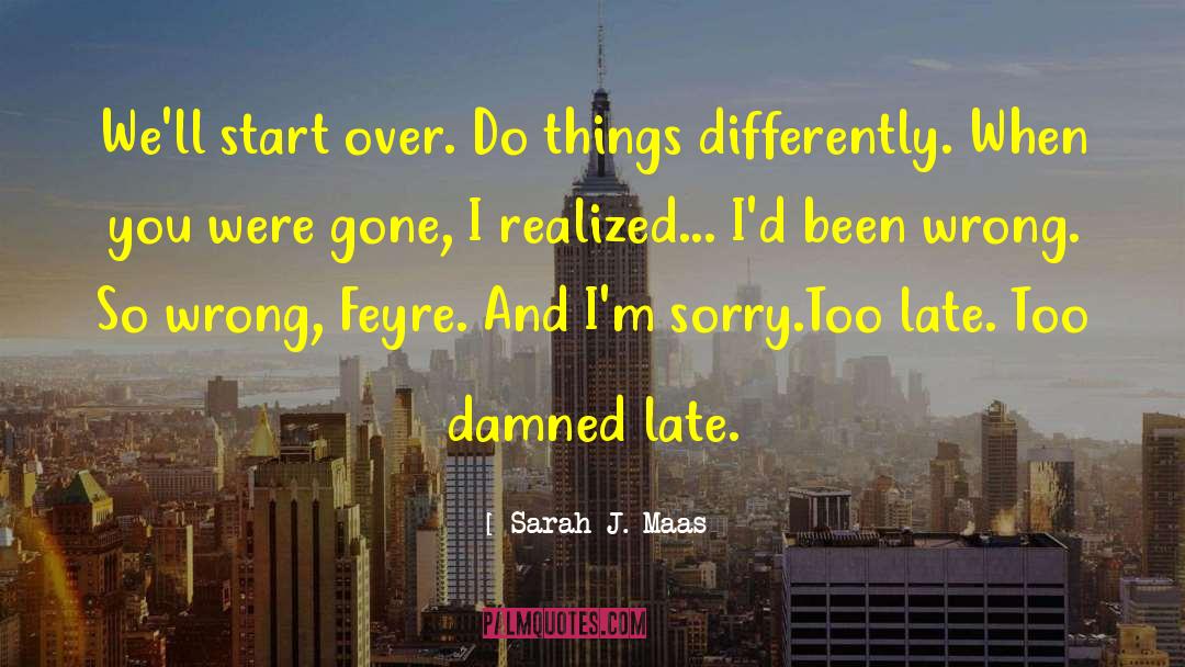 Age And Attitude quotes by Sarah J. Maas