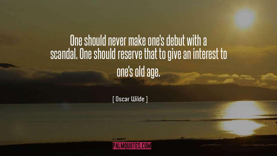 Age Humor quotes by Oscar Wilde