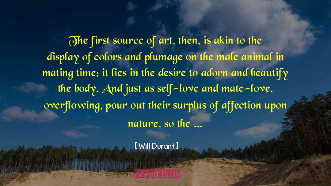 Age Is To Love Nature quotes by Will Durant