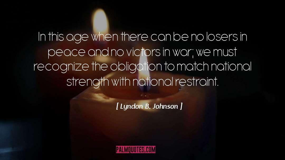 Age Life quotes by Lyndon B. Johnson