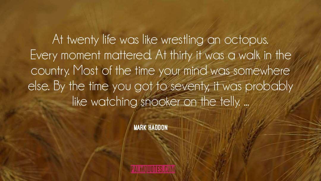 Age Life quotes by Mark Haddon