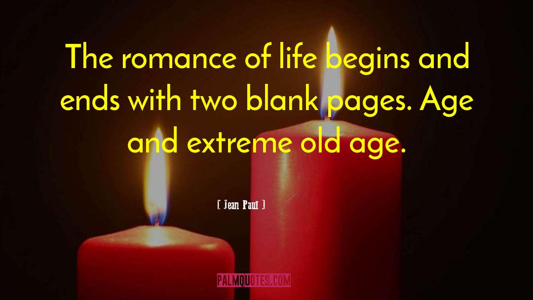 Age Life quotes by Jean Paul