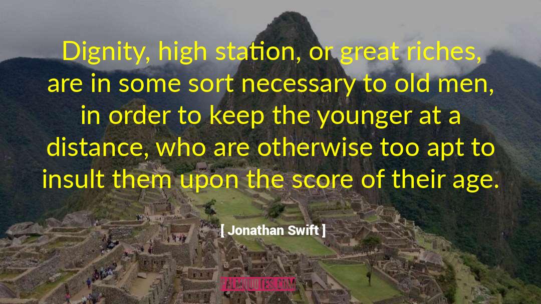 Age Of 40 quotes by Jonathan Swift