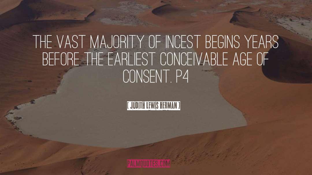 Age Of Consent quotes by Judith Lewis Herman