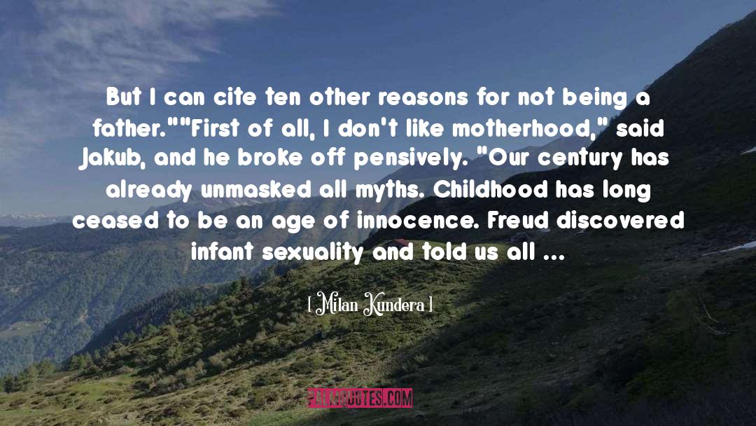 Age Of Innocence quotes by Milan Kundera