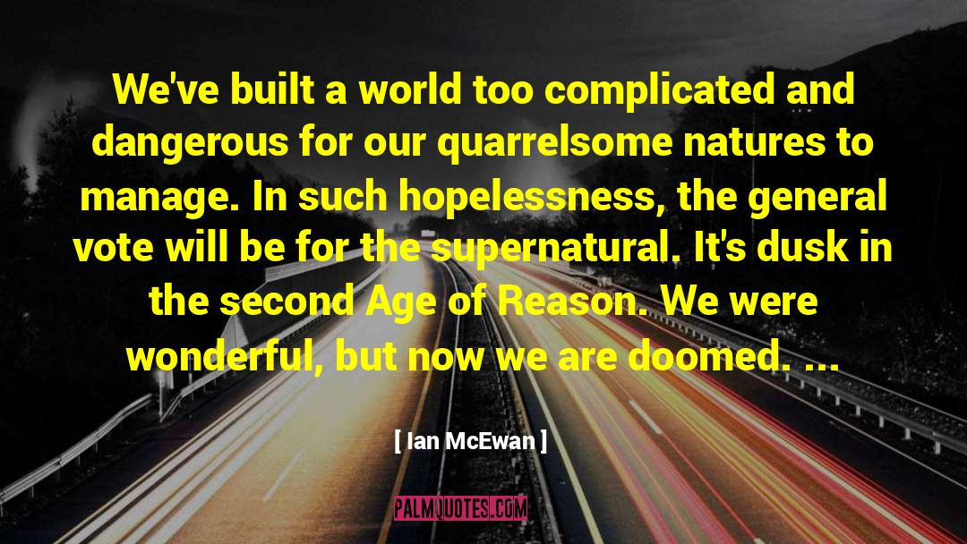 Age Of Reason quotes by Ian McEwan