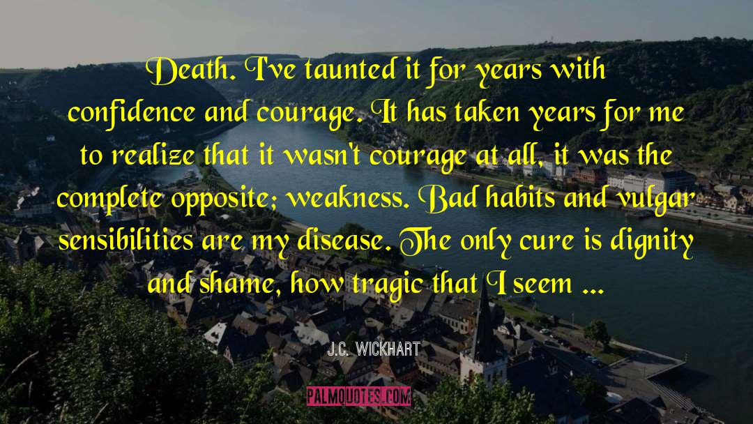 Age Shame quotes by J.C. Wickhart