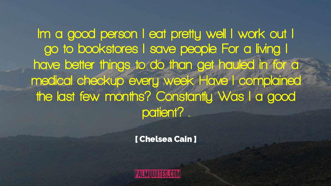 Agency quotes by Chelsea Cain