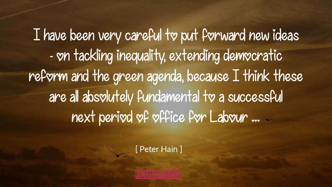 Agenda quotes by Peter Hain