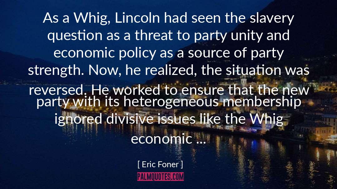 Agenda quotes by Eric Foner