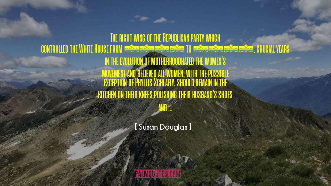 Agendas quotes by Susan Douglas