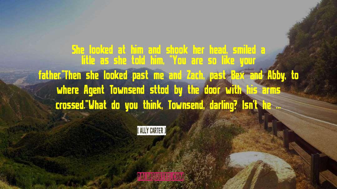 Agent Townsend quotes by Ally Carter