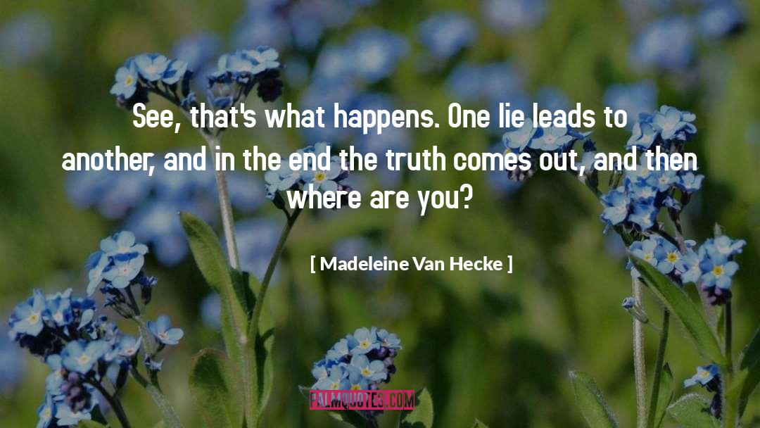 Agent Van Alden quotes by Madeleine Van Hecke