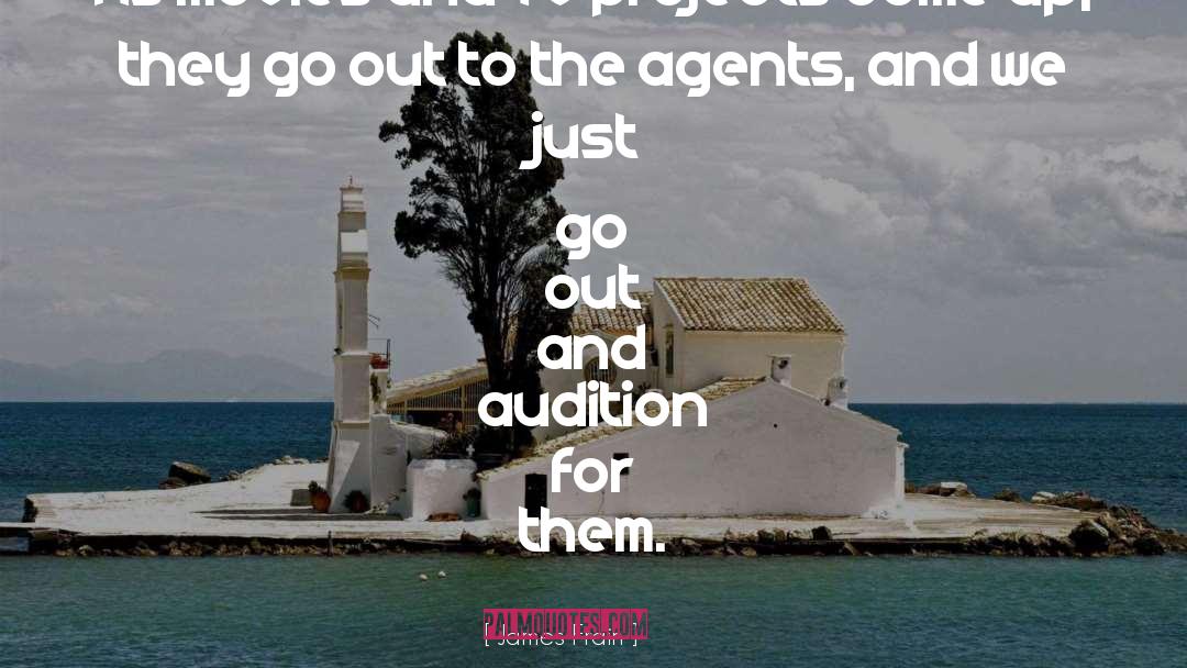 Agents quotes by James Frain