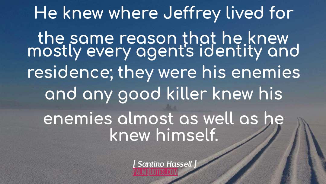 Agents quotes by Santino Hassell