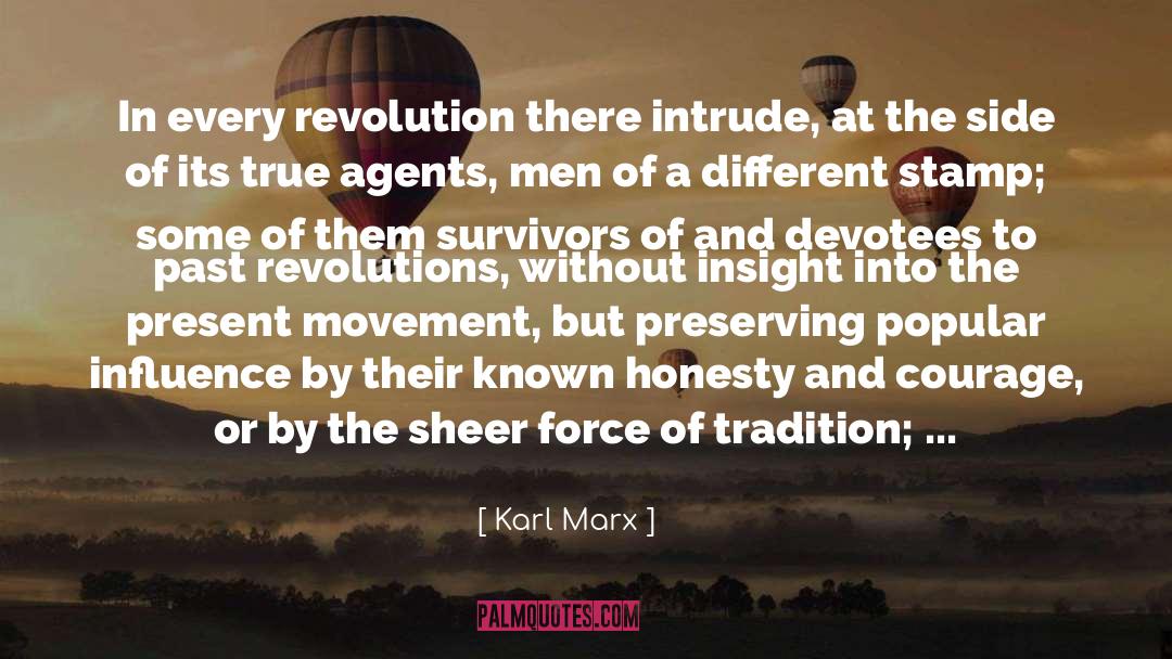 Agents quotes by Karl Marx