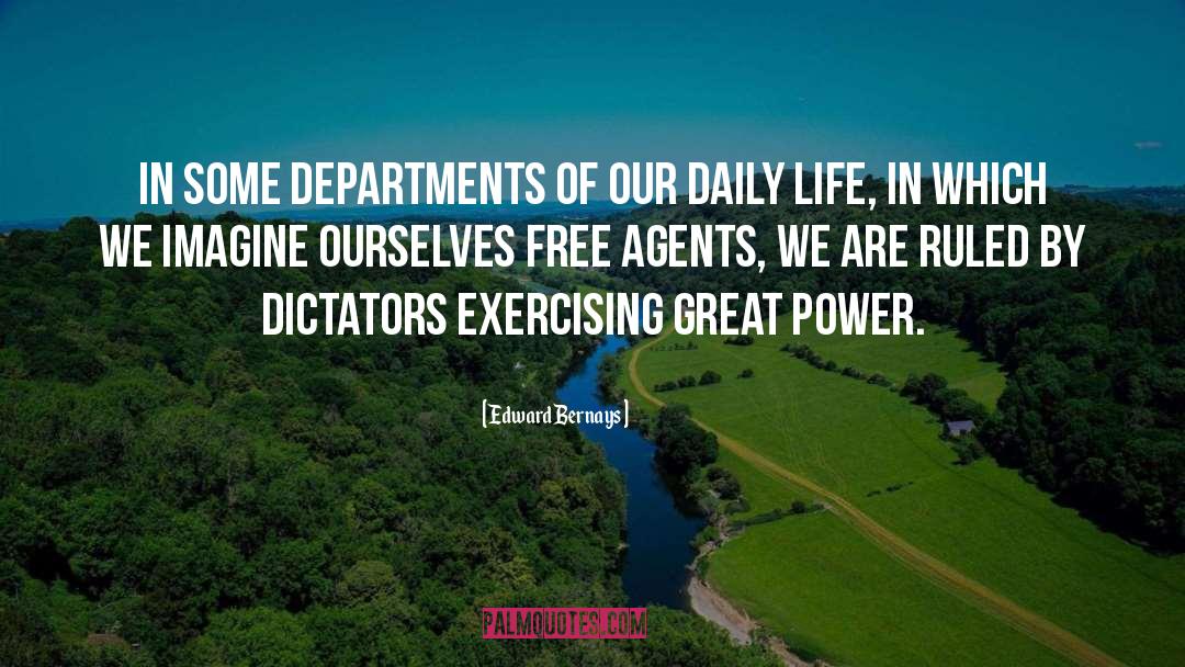 Agents quotes by Edward Bernays