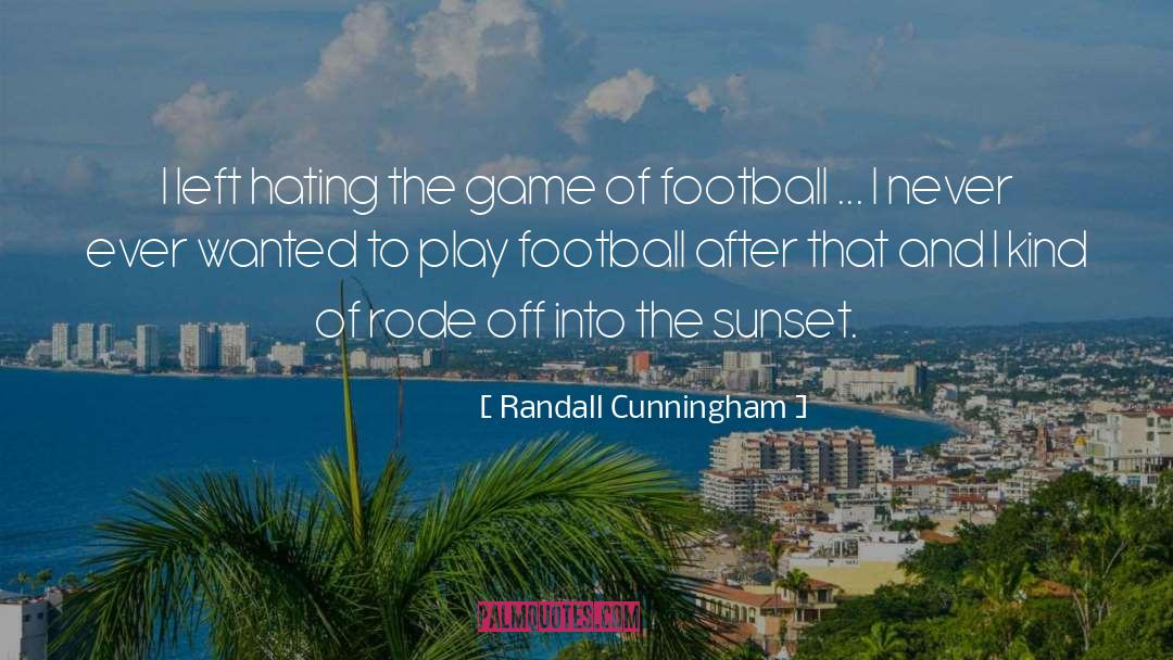 Aggie Football quotes by Randall Cunningham