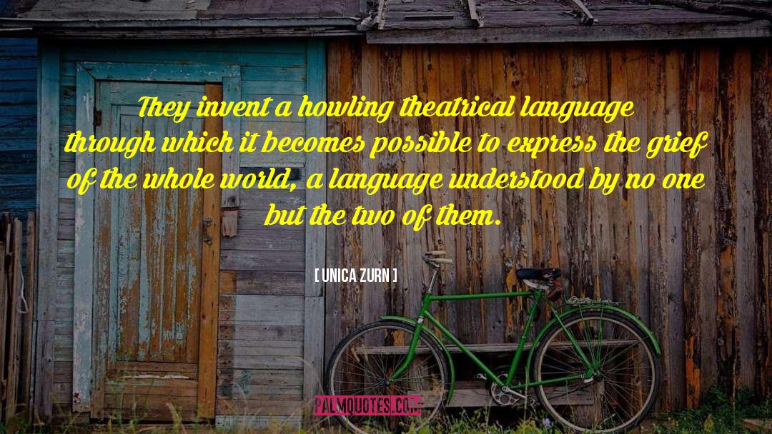 Agglutinative Language quotes by Unica Zurn